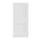 Trimlite 36" x 84" x 1-3/8" Primed 2-Panel Interior Shaker 7-1/4" LH Prehung Door with Brushed Chrome Hinges 3070pri8402LH26D714 - alternate 1